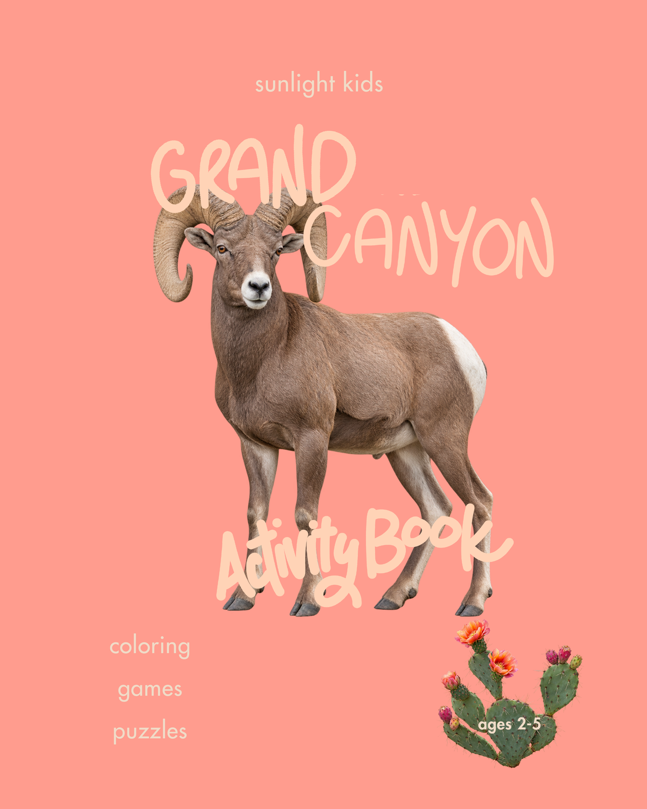Grand Canyon Activity Book for Kids cover