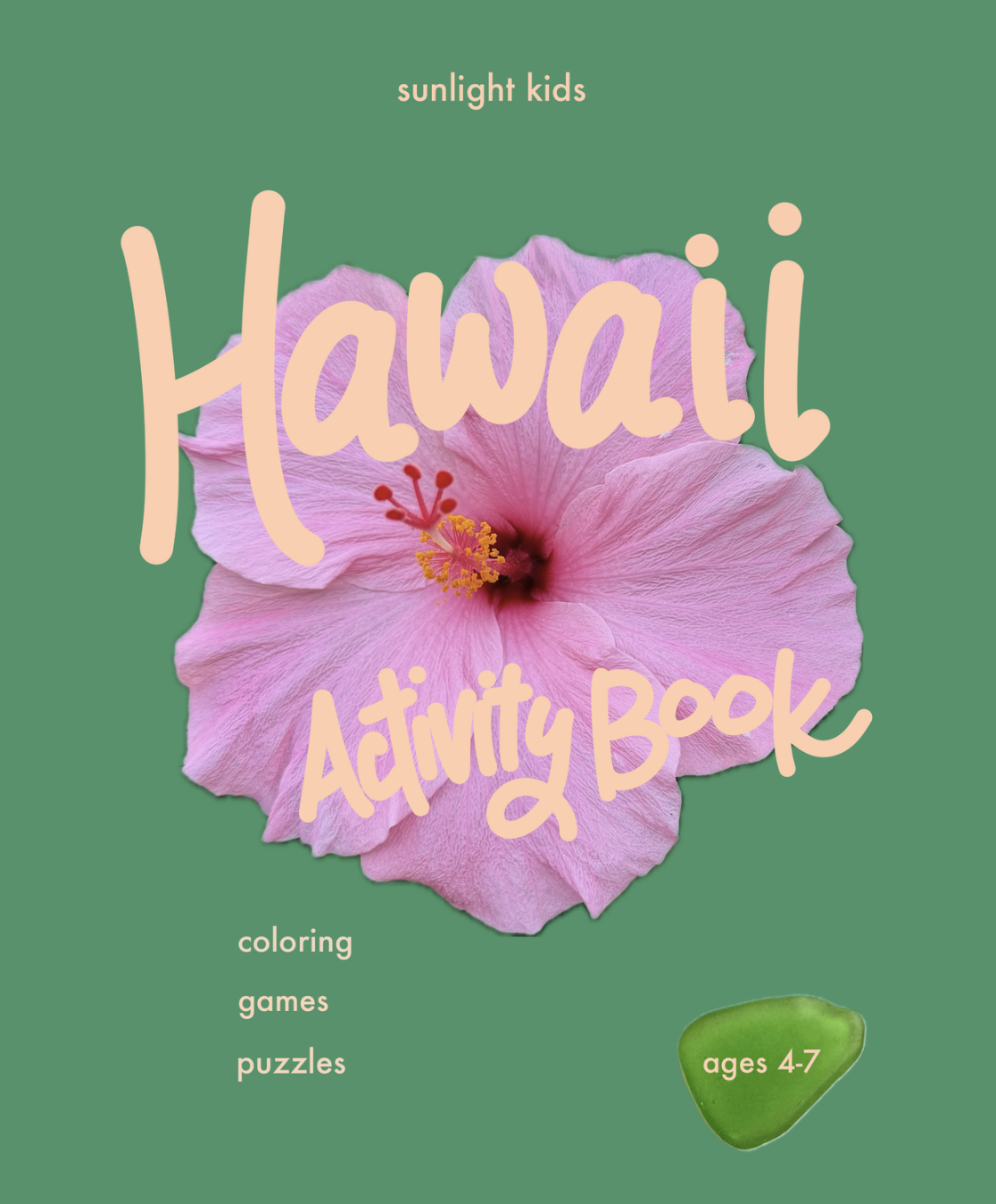 Hawaii Activity Book for Kids cover