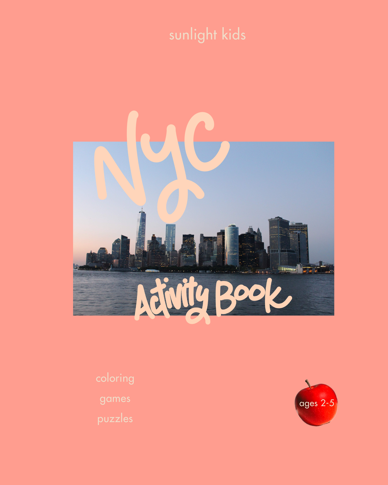 New York Activity Book for Kids cover