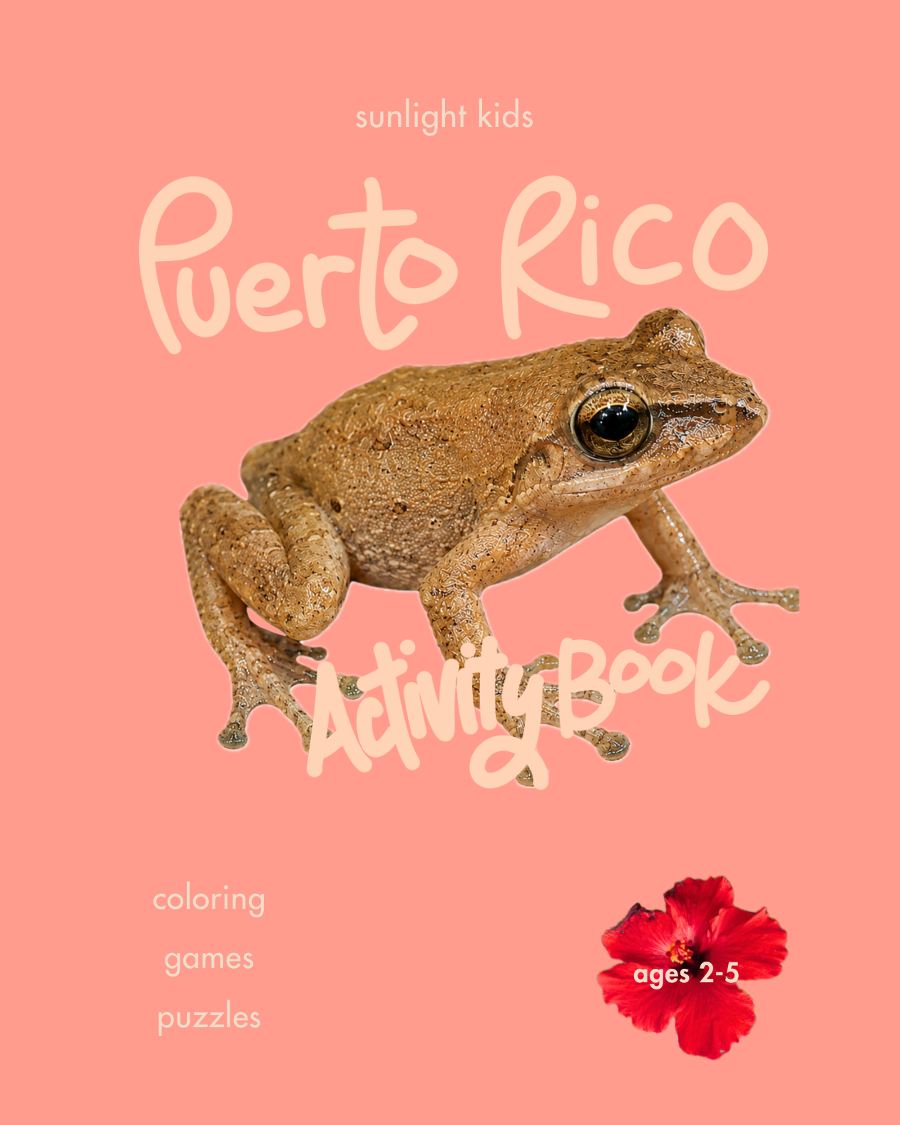 Puerto Rico Activity Book for Kids cover