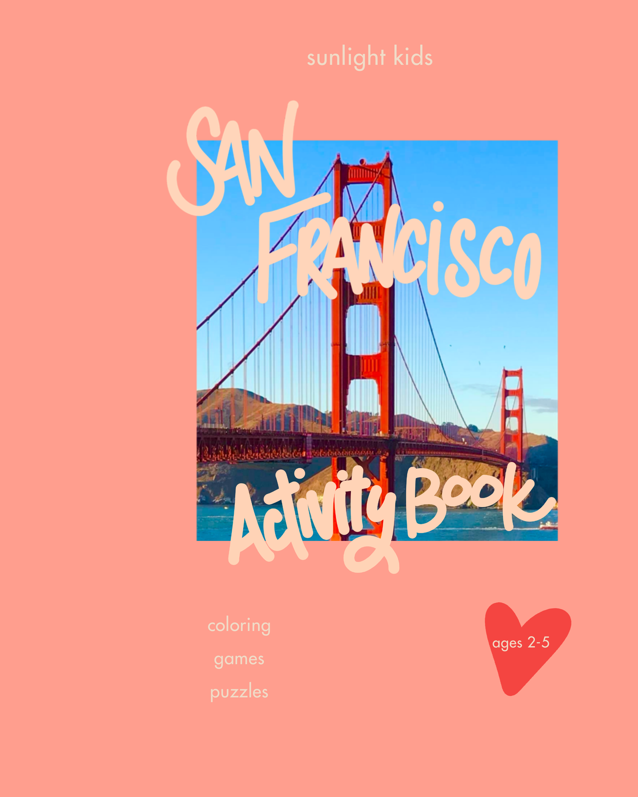 San Francisco Activity Book for Kids cover
