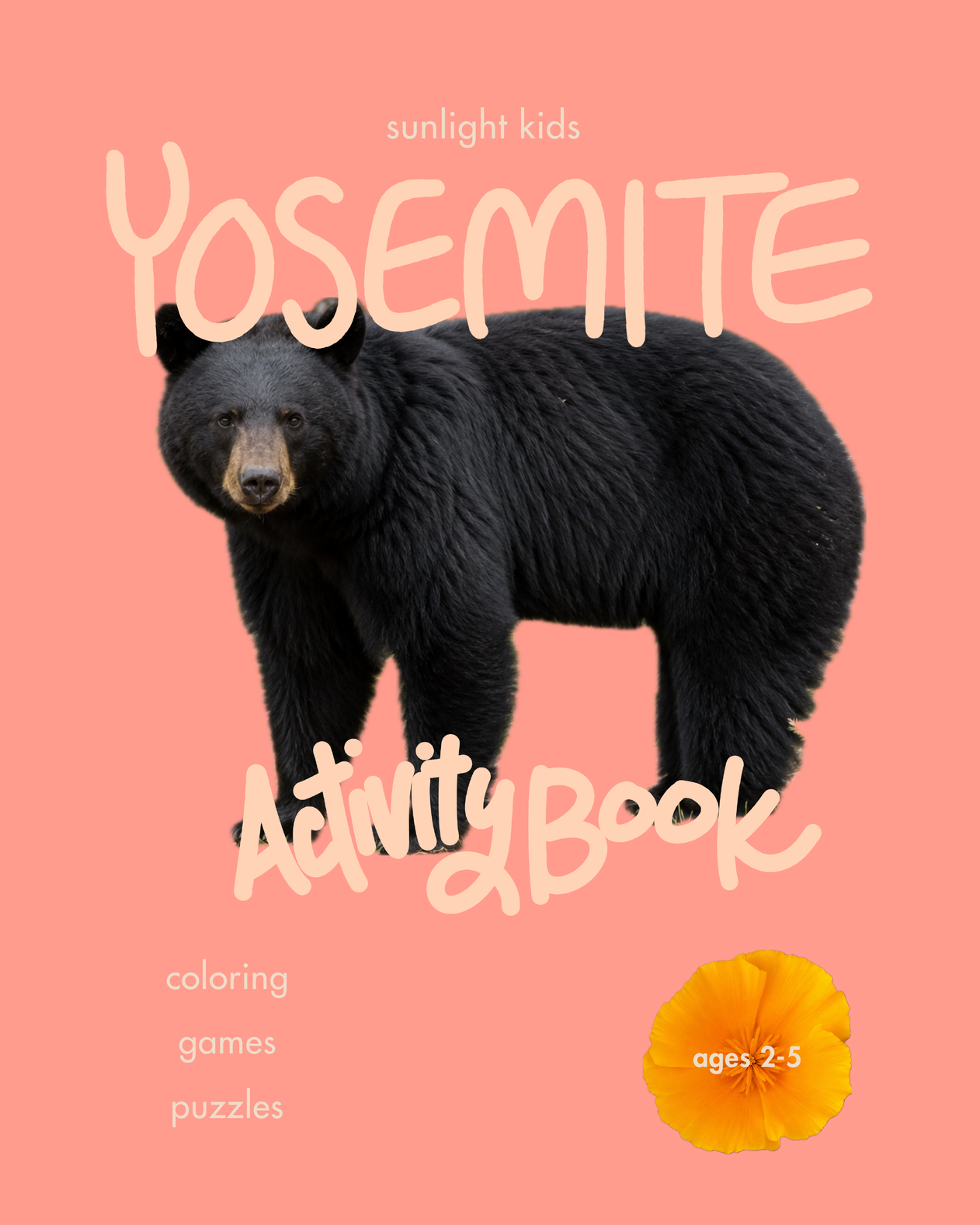 Yosemite Activity Book for Kids cover